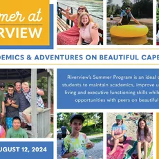 Summer at Riverview offers programs for three different age groups: Middle School, ages 11-15; High School, ages 14-19; and the Transition Program, GROW (Getting Ready for the Outside World) which serves ages 17-21.⁠
⁠
Whether opting for summer only or an introduction to the school year, the Middle and High School Summer Program is designed to maintain academics, build independent living skills, executive function skills, and provide social opportunities with peers. ⁠
⁠
During the summer, the Transition Program (GROW) is designed to teach vocational, independent living, and social skills while reinforcing academics. GROW students must be enrolled for the following school year in order to participate in the Summer Program.⁠
⁠
For more information and to see if your child fits the Riverview student profile visit jppiments.com/admissions or contact the admissions office at admissions@jppiments.com or by calling 508-888-0489 x206